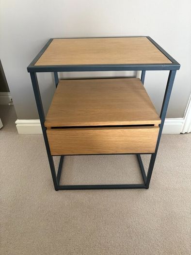 Oak Bedside Lockers / Side Tables  Like New