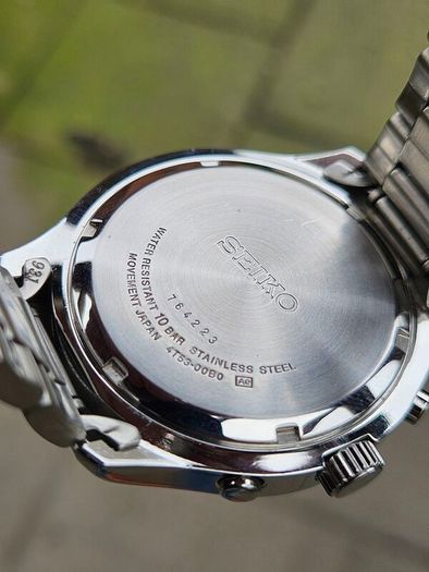 Watch Seiko Chronograph.
