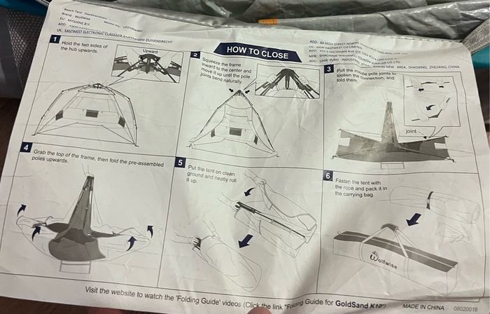 Tent - park or beach