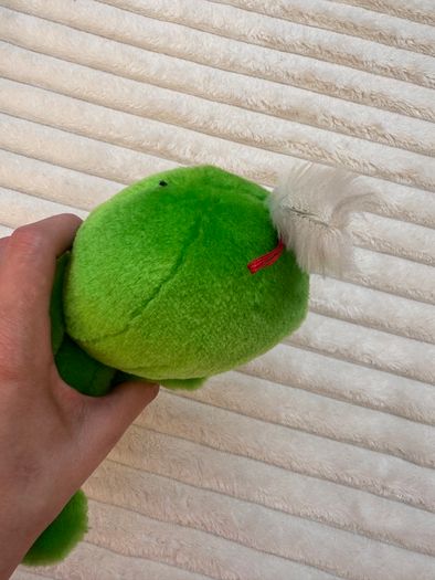 Vintage Playmakers Green Tweety Bird Plush approx. 22 cm. (without legs) Used Please see photos