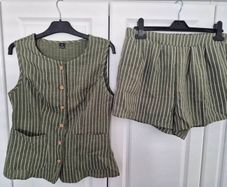 waistcoat and shorts set