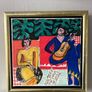Original Matisse Inspired Artwork Framed  Original Art Contemporary Irish Art Floral Art Image 5