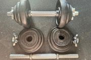 Adjustable Dumbbells 10KG Pair