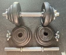 Adjustable Dumbbells 10KG Pair