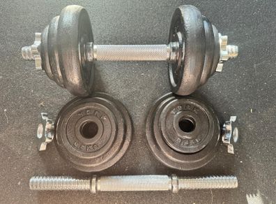 Adjustable Dumbbells 10KG Pair