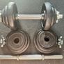10KG Adjustable Dumbbells Pair - 20KG Total Weight Image 3