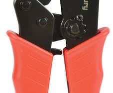Ratchet-Action Coaxial Crimping Pliers