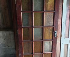 Stain Glass Door