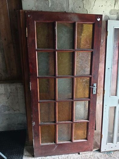 Stain Glass Door