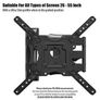 Ultra Slim Tilt Swivel TV Wall Bracket Mount For 24-55 Inch LED LCD Plasma & Curved Screens Image 2