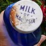 Antique Cobalt Blue Embossed PHILLIPS MILK of MAGNESIA The Chas. H. Phillips Chemical Company Glenbrook, Conn. Medicine Bottle Image 4