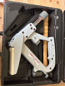 portanailer, mallet & case