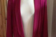 BNWTS M&amp;S Cerise Pink Blazer Jacket size 18 includes post