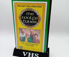 The Wolfe Tones 25th Anniversary Concert Vhs Tape - Rare Retro Music Film