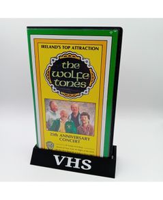 The Wolfe Tones 25th Anniversary Concert Vhs Tape - Rare Retro Music Film