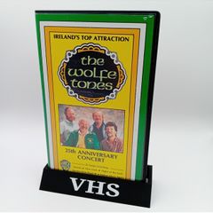 The Wolfe Tones 25th Anniversary Concert Vhs Tape - Rare Retro Music Film