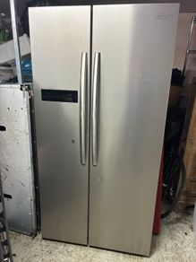Belling American-Style Side-by-Side Fridge Freezer - Stainless Steel