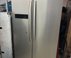 Belling American-Style Side-by-Side Fridge Freezer - Stainless Steel
