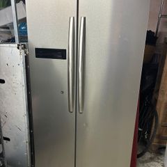 Belling American-Style Side-by-Side Fridge Freezer - Stainless Steel