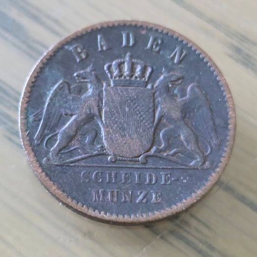 BADEN Kreuzer 1869