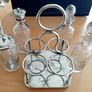 Vintage Walker & Hall silver plate cruet set Image 3
