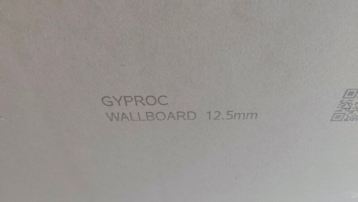 plaster board