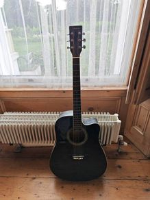 electric acoustic guitar (axman)