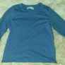 Abercrombie&Fitch bell sleeve top in blue size XS Postage included Image 2