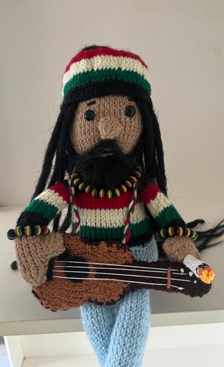 Hand Made Shelf Sitters PlayStation Gamers Rasta