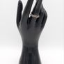Vintage 925 Sterling Silver Chevron Filigree Ring Image 10