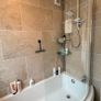 P shaped bathtub and shower screen Image 7