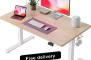 Electric Height Adjustable Standing Desk, 60x100cm