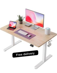 Electric Height Adjustable Standing Desk, 60x100cm