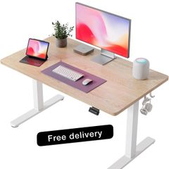 Electric Height Adjustable Standing Desk, 60x100cm