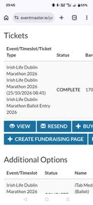 Dublin Marathon Entry