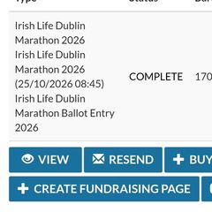 Dublin Marathon Entry