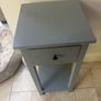 Small grey unit / side table/ locker Image 3
