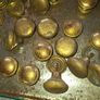 Old Copper Measure and Old lot of Brass Door or Drawer Knobs Selling altogether as 1 lot, Postage Available or Collection Image 8