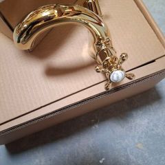 Burlington gold mono basin mixer