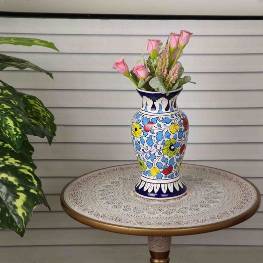 Handmade and Hand Painted Ceramic Flower Vase | Warehouse Clearance | Massive Discount | Bargain price
