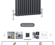 Milano Windsor Grey radiator