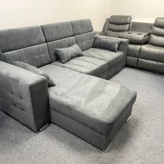 Lucca Corner Sofa Bed With Storage