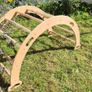 Montessori Piklar Triangle plus Arch and Bridge/Slide/Climber - Wooden Image 7