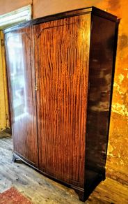 A 1930's mahogany Wardrobe