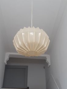 Mid Century Italian Cocoon Style Ceiling Lampshade