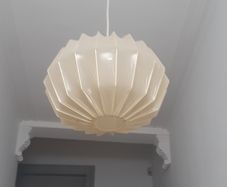 Mid Century Italian Cocoon Style Ceiling Lampshade