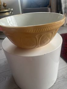 Vintage  Large Gripstand lCeramic Baking Bowl