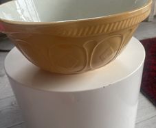 Vintage  Large Gripstand lCeramic Baking Bowl