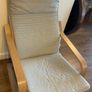 Ikea Poang rocking chair swing chair like new Image 2