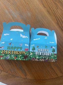 minecraft party bags